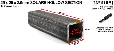 25 x 25 steel box section|25x25 box section mild steel.